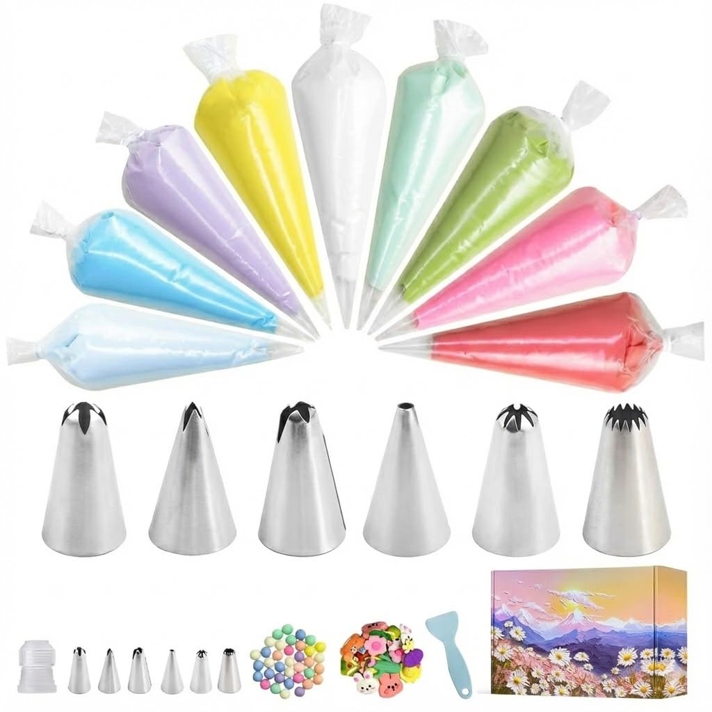 TBTFW 5Colors Decoden Cream Kit, Fake Whipped Cream Glue Clay-3.5oz