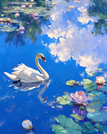 ZRIZQ Paint by Numbers Kit for Adults Beginner Animal,Duck,16x20