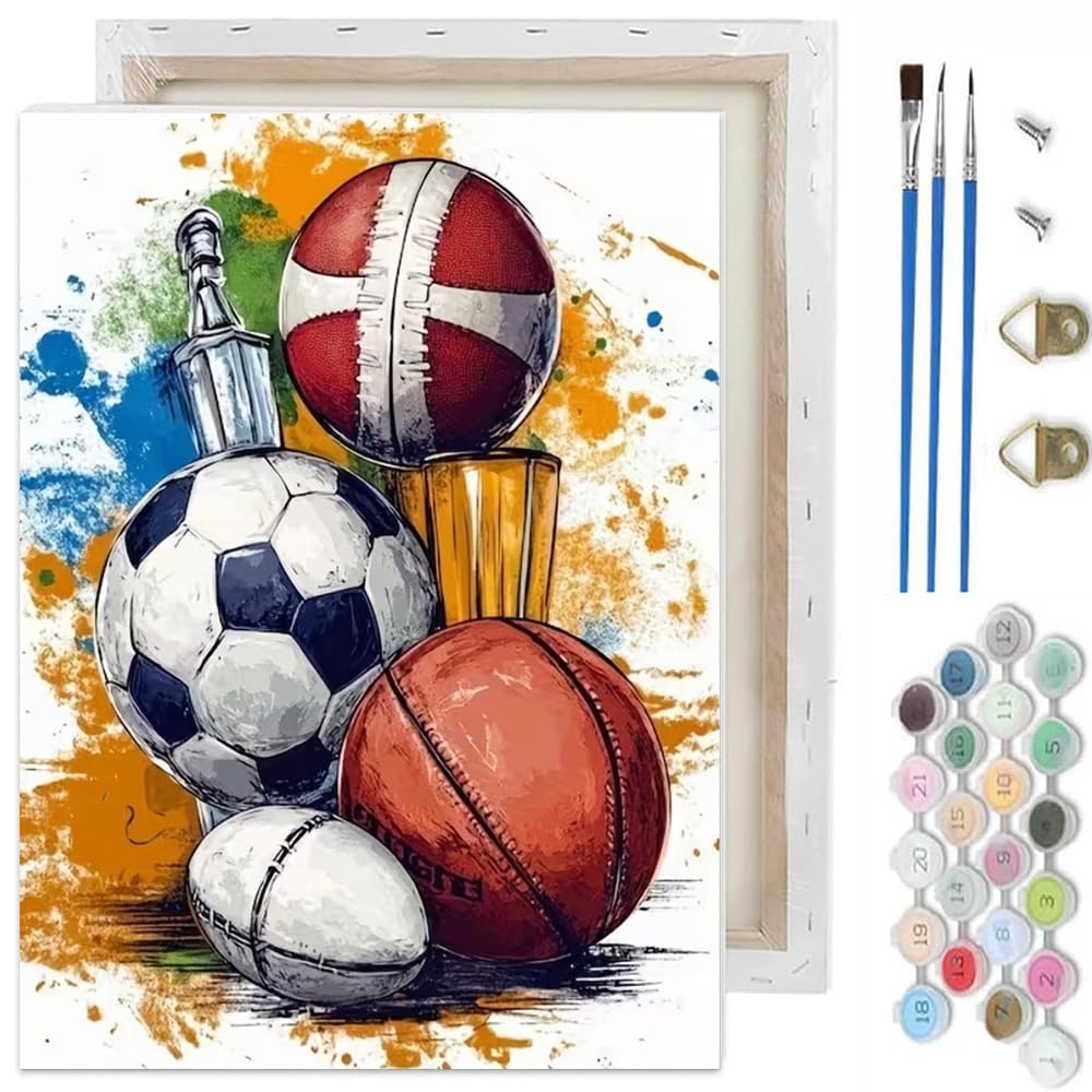 TCDZMYGS Pond Cat Paint by Numbers Kit for Adults Beginner,10x12 in