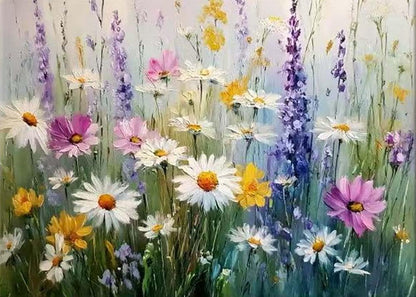 Paint by Numbers Kit for Adults,Rose Vase ainting by Numbers for Beginners