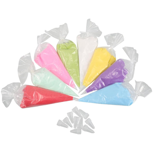 8 Pcs DIY Whipped Cream Glue Clay for Phone Cases and Pencil Boxes