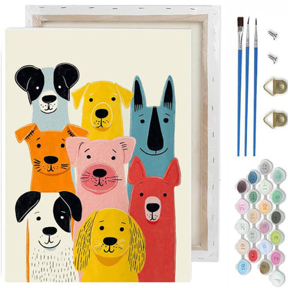 TCDZMYGS Pond Cat Paint by Numbers Kit for Adults Beginner,10x12 in