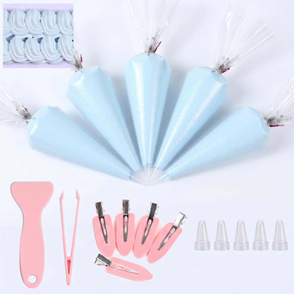 5Pcs Decoden Cream Glue Kit, 100g Fake Whipped Cream for DIY Phone Case, with 5 Hair Clips & Decorating Tools, Craft Kit for Mirror & Resin, Gift for Birthday & Christmas (Lemon Yellow)