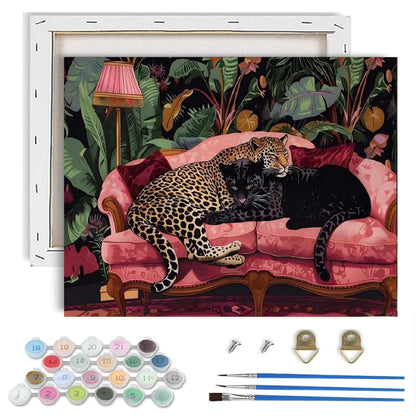 TCDZMYGS Pond Cat Paint by Numbers Kit for Adults Beginner,10x12 in