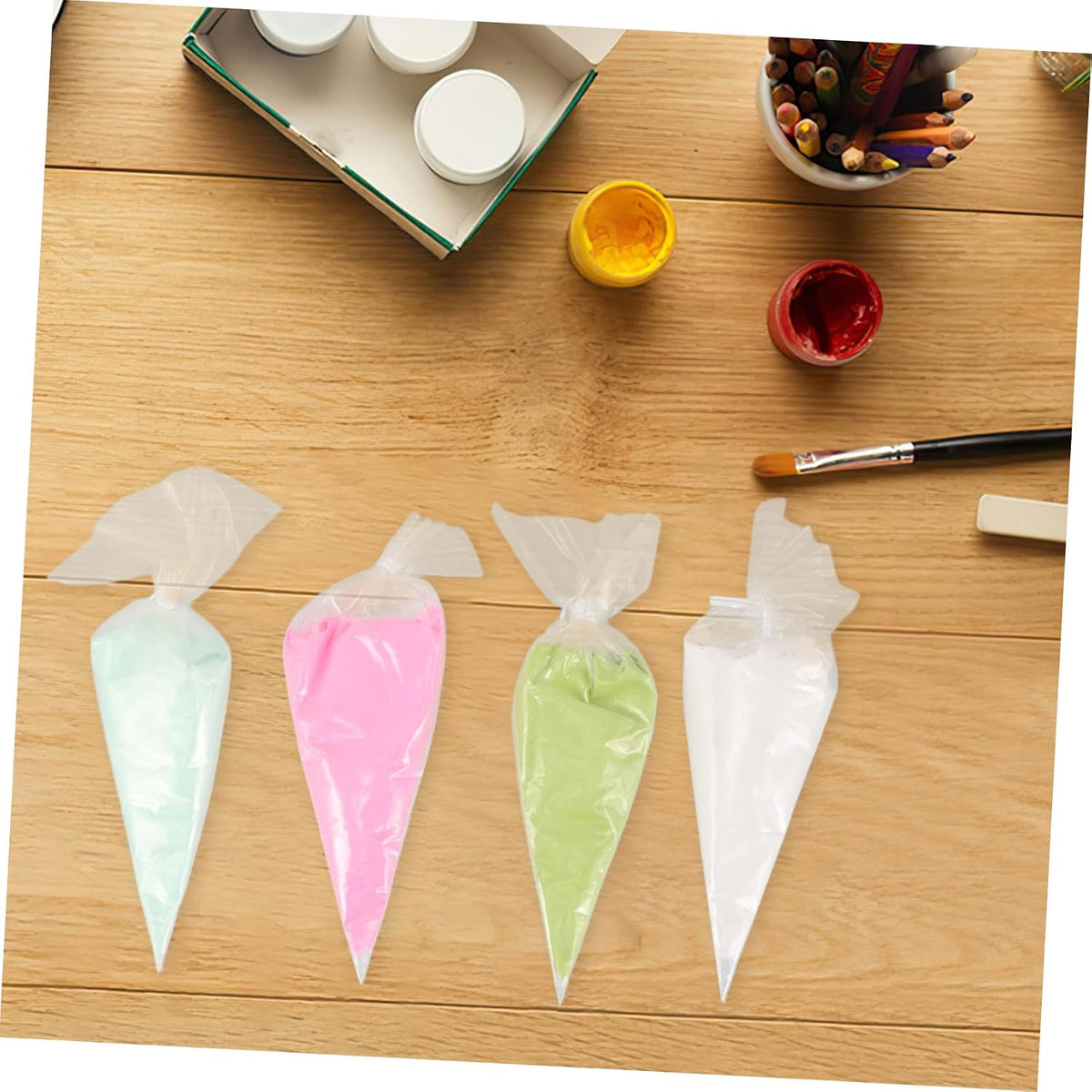 8 Pcs Whipped Cream Glue Kit for DIY Crafting Jewelry Accessories