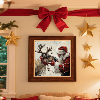 Christmas Paint by Numbers Kit for Adults, Adult Paint by Number 16x16inch