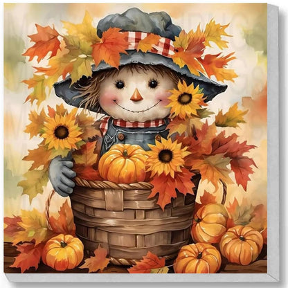 Halloween Paint by Numbers Kit for Adults,Ghost Paint by Number With Frame