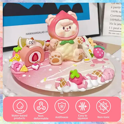 TBTFW 5Colors Decoden Cream Kit, Fake Whipped Cream Glue Clay-3.5oz