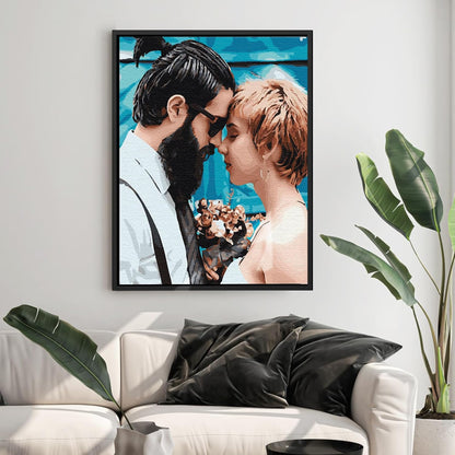 Custom Paint by Numbers Kit for Adults - Personalized DIY Canvas Art