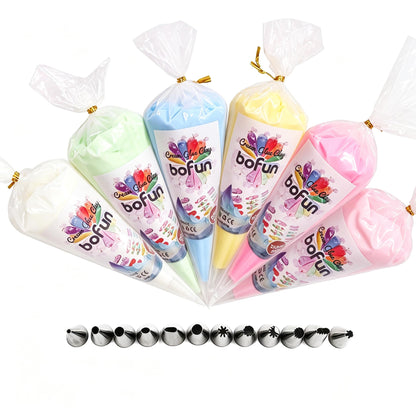 BoFUN Decoden Cream Glue Clay Kit, Whipped Cream Glue for Crafts DIY