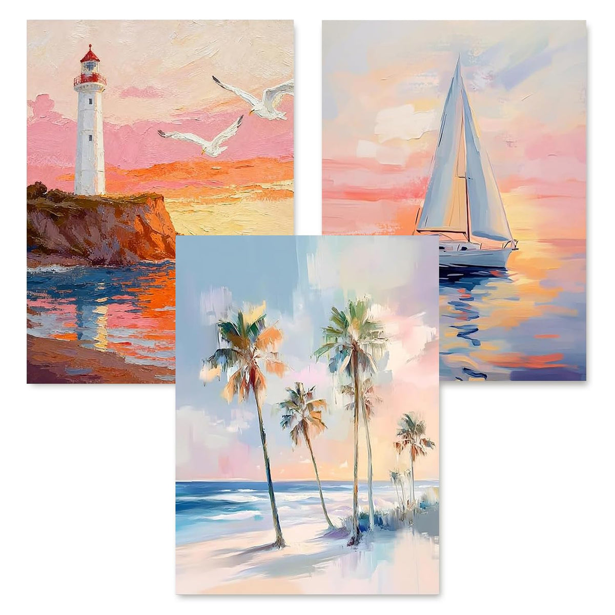 Tree Wildflowers Paint by Numbers Kit for Adults Canvas, Frameworkless