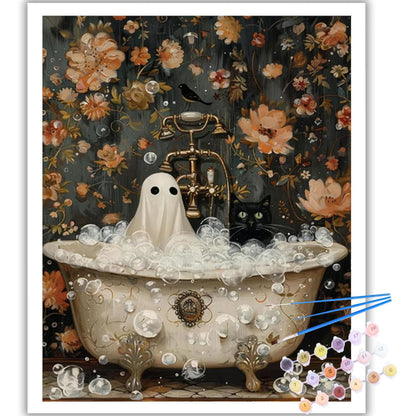 Arttoplus Halloween Paint by Numbers Kit for Adults Beginner 16x20 inch