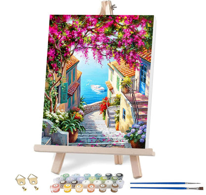 VIGEGU Black Cat Paint by Numbers Kit for Adults Beginner 16x20 Inch