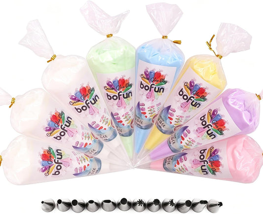 BoFUN Decoden Cream Glue Clay Kit, Whipped Cream Glue for Crafts DIY