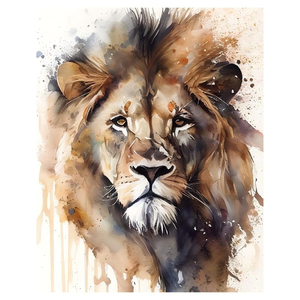 xcemhil Bear Paint by Numbers Kit for Adults, Bear Painting by Numbers, Adult Paint by Number Kits Suitable for Gifts and Interior Decor 16x20 Inch