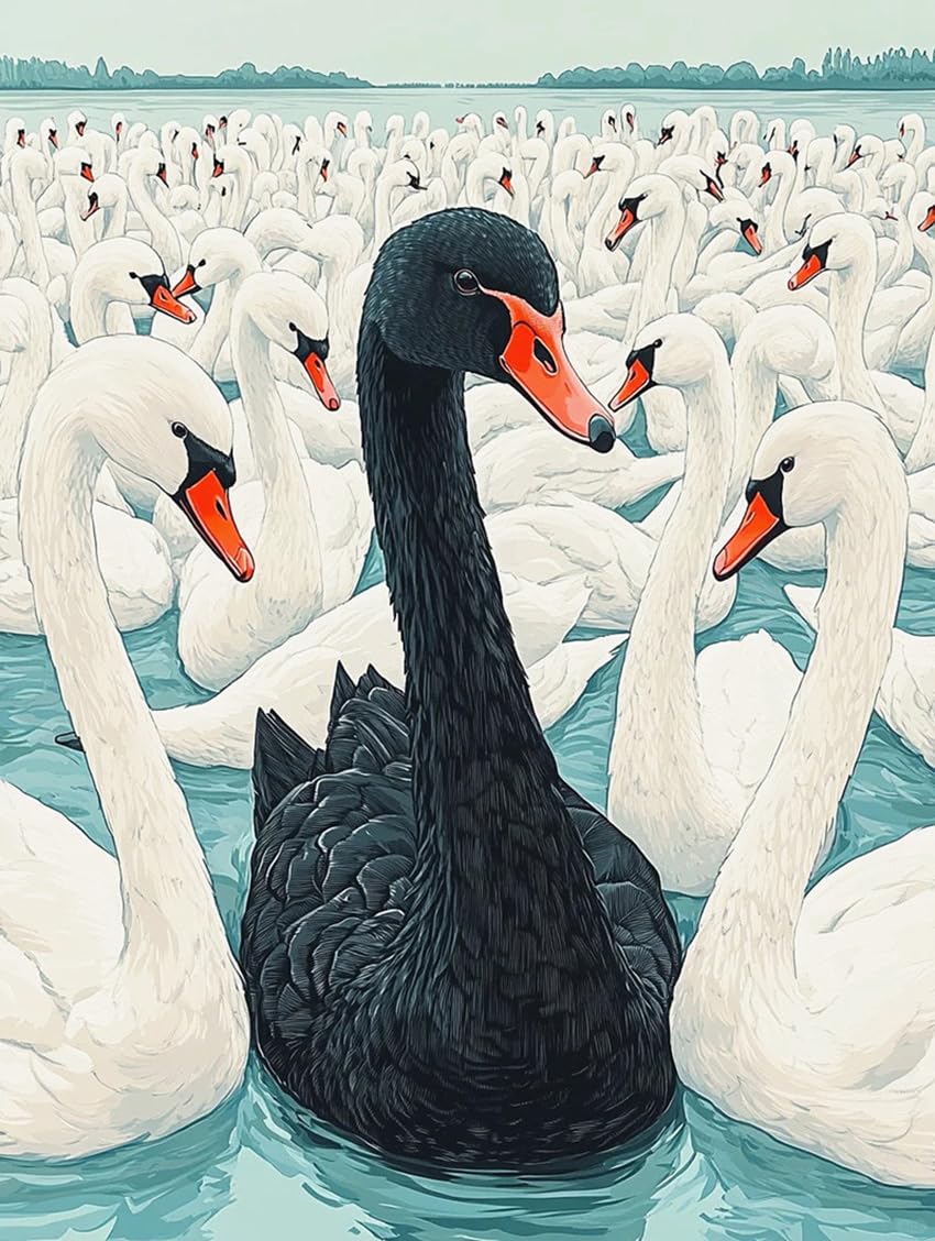 ZRIZQ Paint by Numbers Kit for Adults Beginner Animal,Duck,16x20