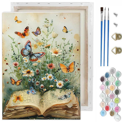 TCDZMYGS Pond Cat Paint by Numbers Kit for Adults Beginner,10x12 in