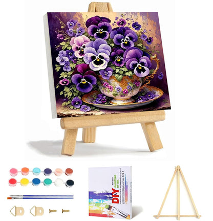 VIGEGU Black Cat Paint by Numbers Kit for Adults Beginner 16x20 Inch