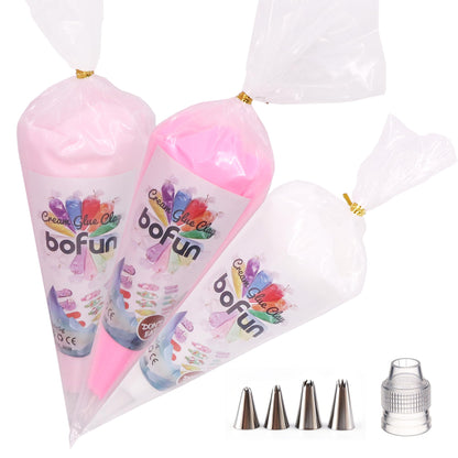White Decoden Cream Glue, Whipped Cream Glue Clay Kit for Crafts