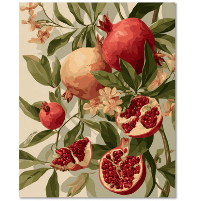 Fruit Paint by Numbers Kit for Adults, Paint by Number for Adults 16x20inch