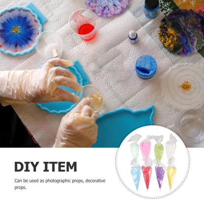 8 Pcs Simulation Whipped Cream Glue for DIY Phone Cases