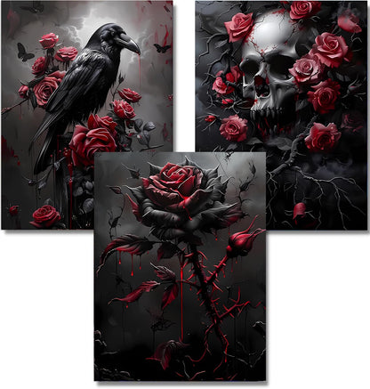YULIDECO Flowers Paint by Numbers for Adults,Beach Adult Paint by Number Kits on Canvas, DIY Acrylic Oil Easy Painting by Numbers for Home Wall Decor(12x16Inch)