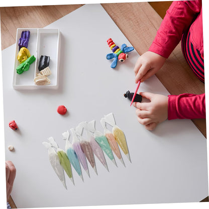 9 Piece Colored Cream Glue Set for DIY Craft Projects
