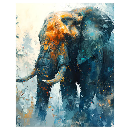 xcemhil Bear Paint by Numbers Kit for Adults, Bear Painting by Numbers, Adult Paint by Number Kits Suitable for Gifts and Interior Decor 16x20 Inch