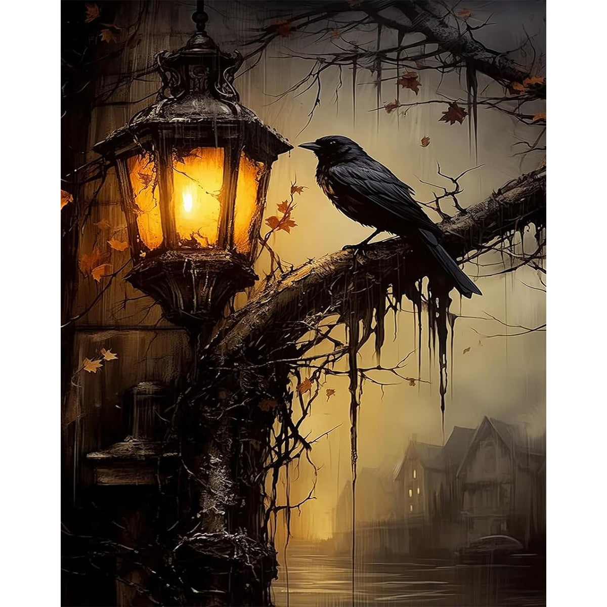 PHANTASYART Cute Birds Paint by Numbers Kit for Adults 16x20inch