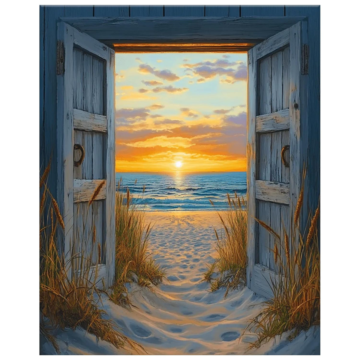 Number Artist Paint by Numbers Kit – Verdant Book Nook, No Frame
