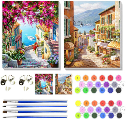VIGEGU Black Cat Paint by Numbers Kit for Adults Beginner 16x20 Inch