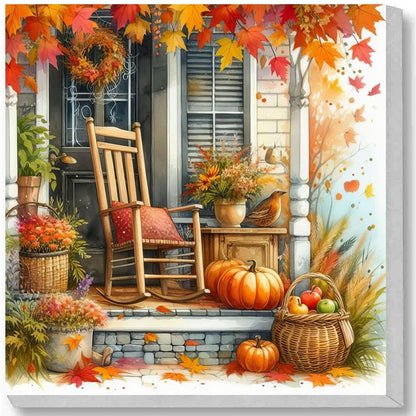 Halloween Paint by Numbers Kit for Adults,Ghost Paint by Number With Frame