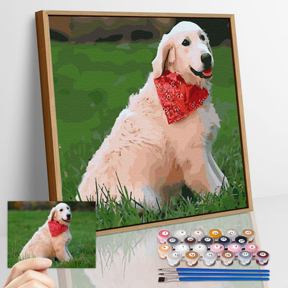 Custom Paint by Numbers Kit for Adults - Personalized DIY Canvas Art