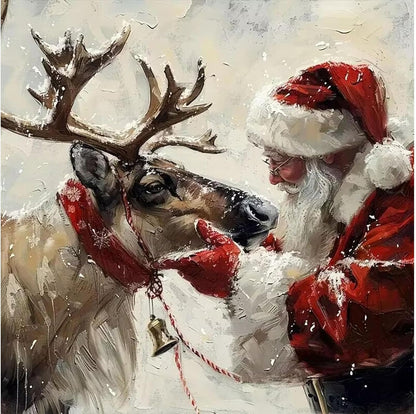 Christmas Paint by Numbers Kit for Adults, Adult Paint by Number 16x16inch
