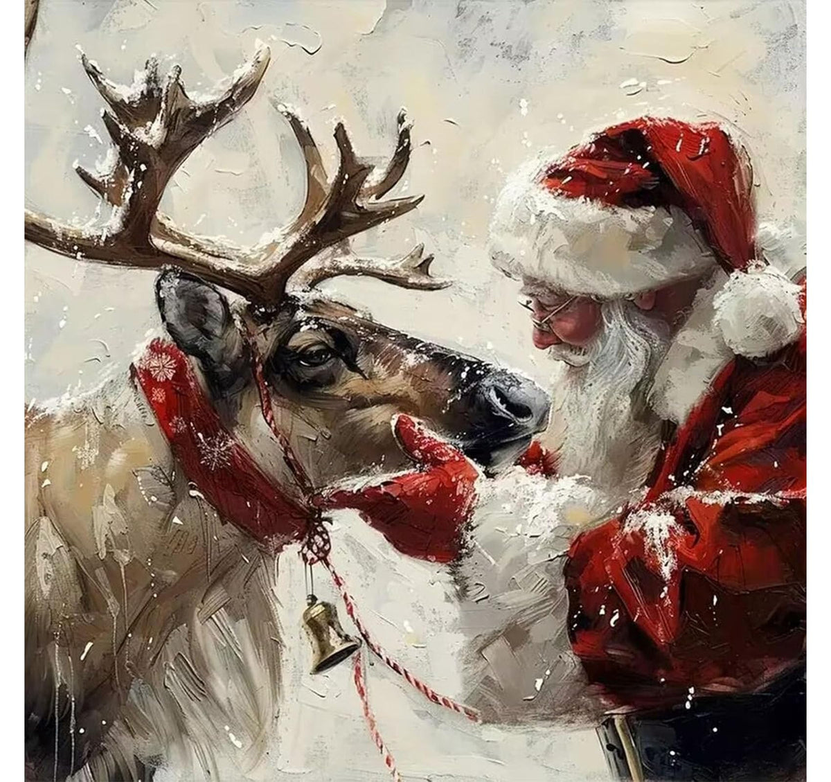 Christmas Paint by Numbers Kit for Adults, Adult Paint by Number 16x16inch