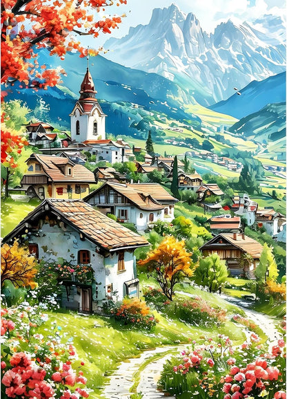 Dream Tree Paint by Numbers Kits for Adults,Paint by Number Adult 16x20inch