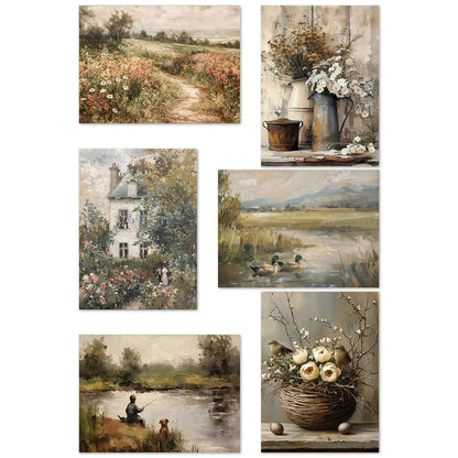 4 Pack Flowers Paint by Numbers Kit for Adults,Color By Numbers for Adults