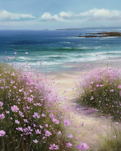 Floral Wildflower Paint by Numbers Kit for Adults Beginner 16X20 inch