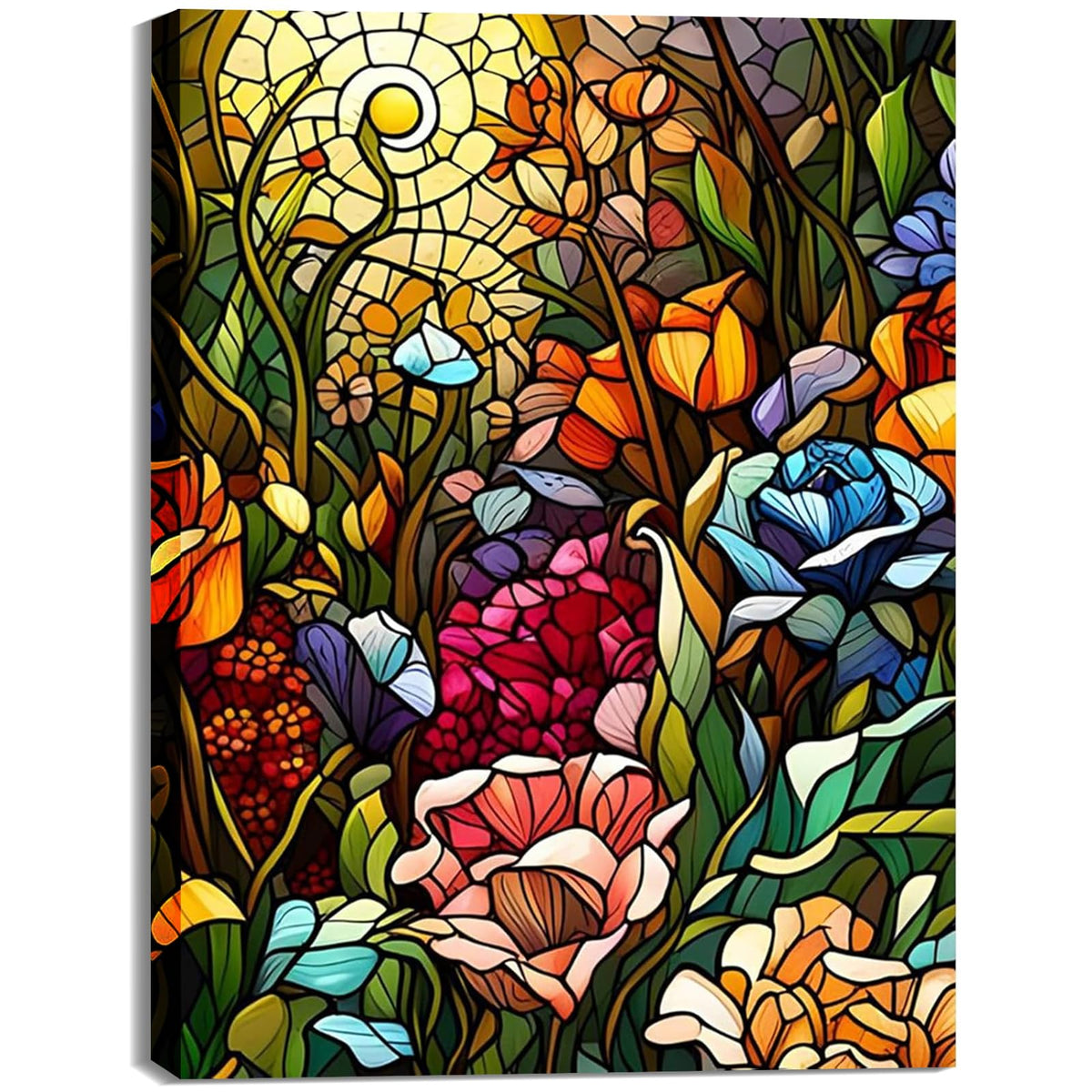 Paint by Numbers Kit for Adults Beginner 16x20 Inch, Countryside Sunset