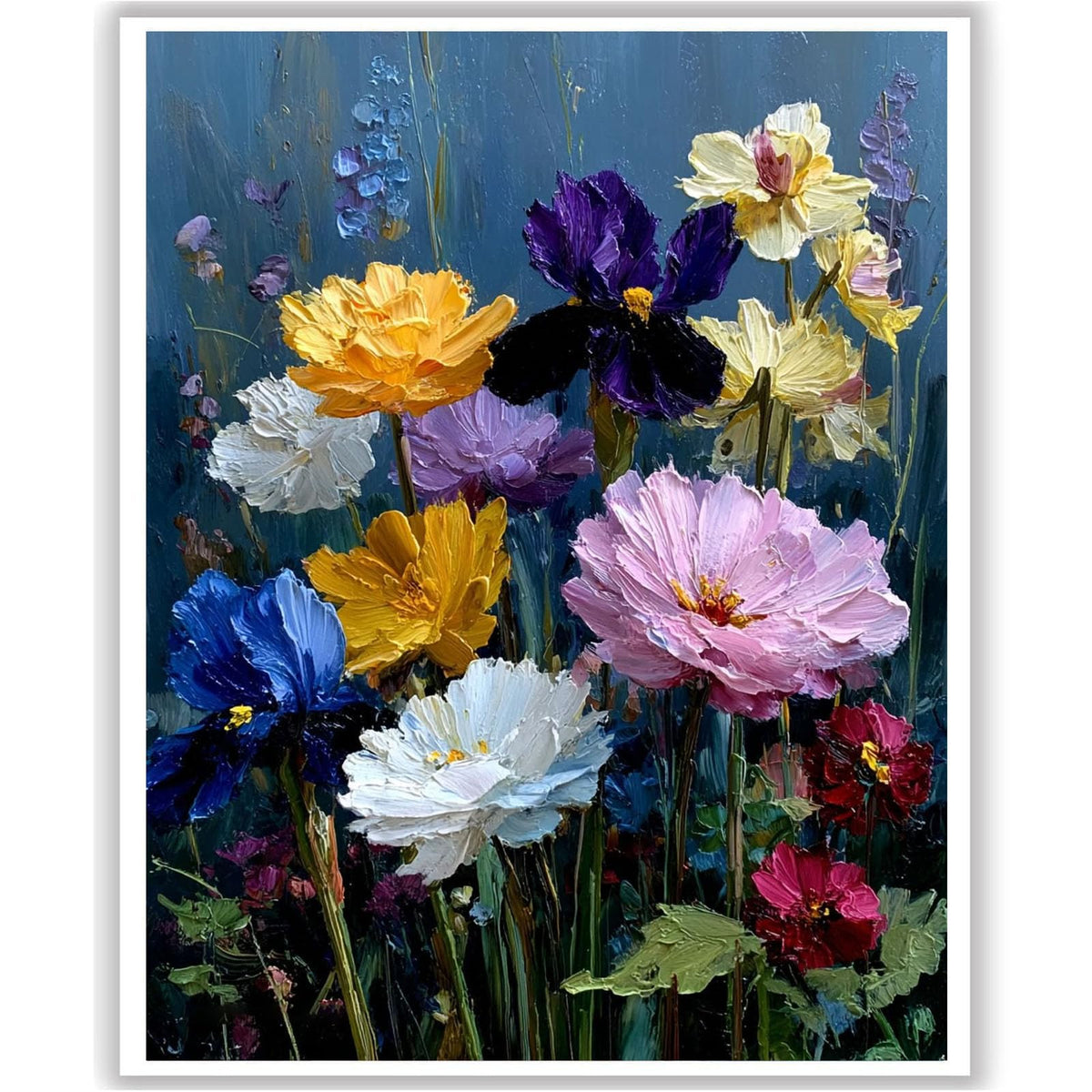 Mountain Paint by Number for Adults, Landscape Paint by Numbers for Adults