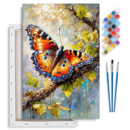 Yezavesu Book Framed Paint by Numbers Kit for Adults 10x 10 inch, Flowers
