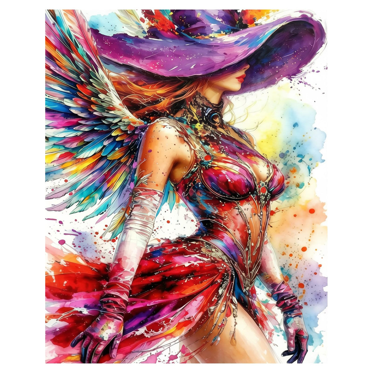 xcemhil Opossum Paint by Numbers Kit for Adults Beginner, Paint by Numbers for Adult, Acrylic Paint by Number Kits Suitable for Home Wall Art Decor Gifts 16x20 Inch