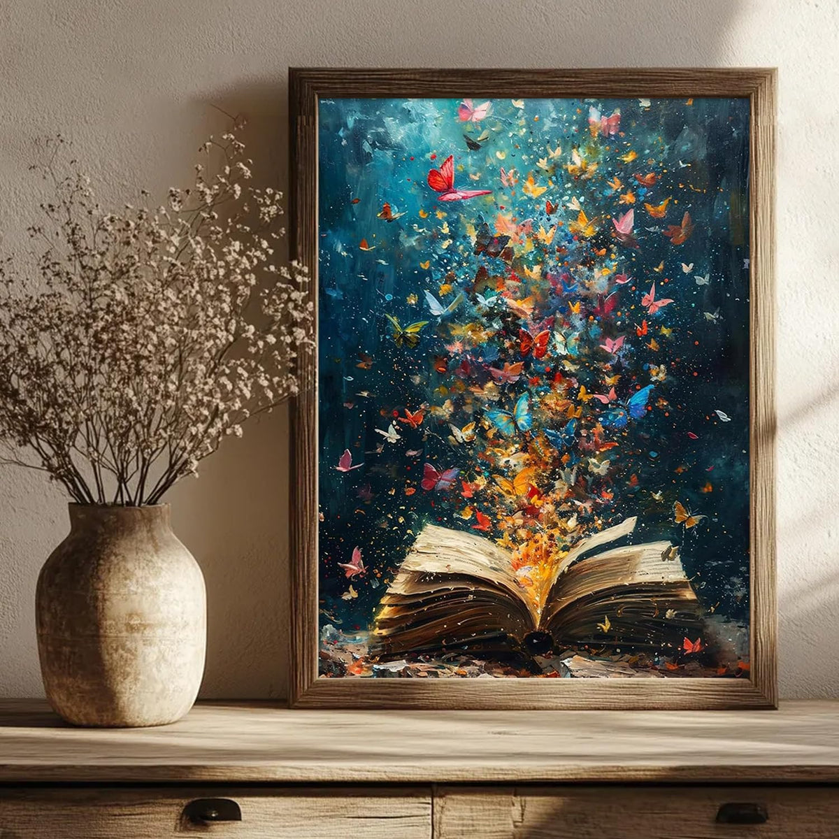 PHANTASYART Book Paint by Numbers Kit for Adults 16x20inch