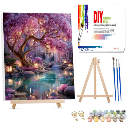 Dream Tree Paint by Numbers Kits for Adults,Paint by Number Adult 16x20inch