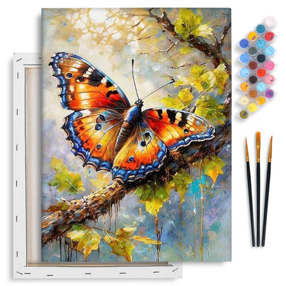 Yezavesu Book Framed Paint by Numbers Kit for Adults 10x 10 inch, Flowers