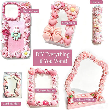 BoFUN Whipped Cream Glue Decoden Cream for DIY Crafts, Phone Case, Jewelry