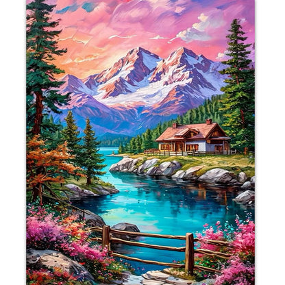 PHANTASYART Book Paint by Numbers Kit for Adults 16x20inch