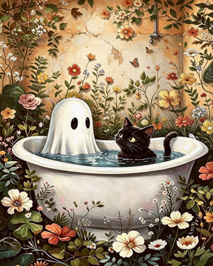 Arttoplus Halloween Paint by Numbers Kit for Adults Beginner 16x20 inch